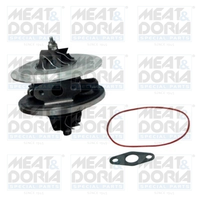 Core assembly, turbocharger